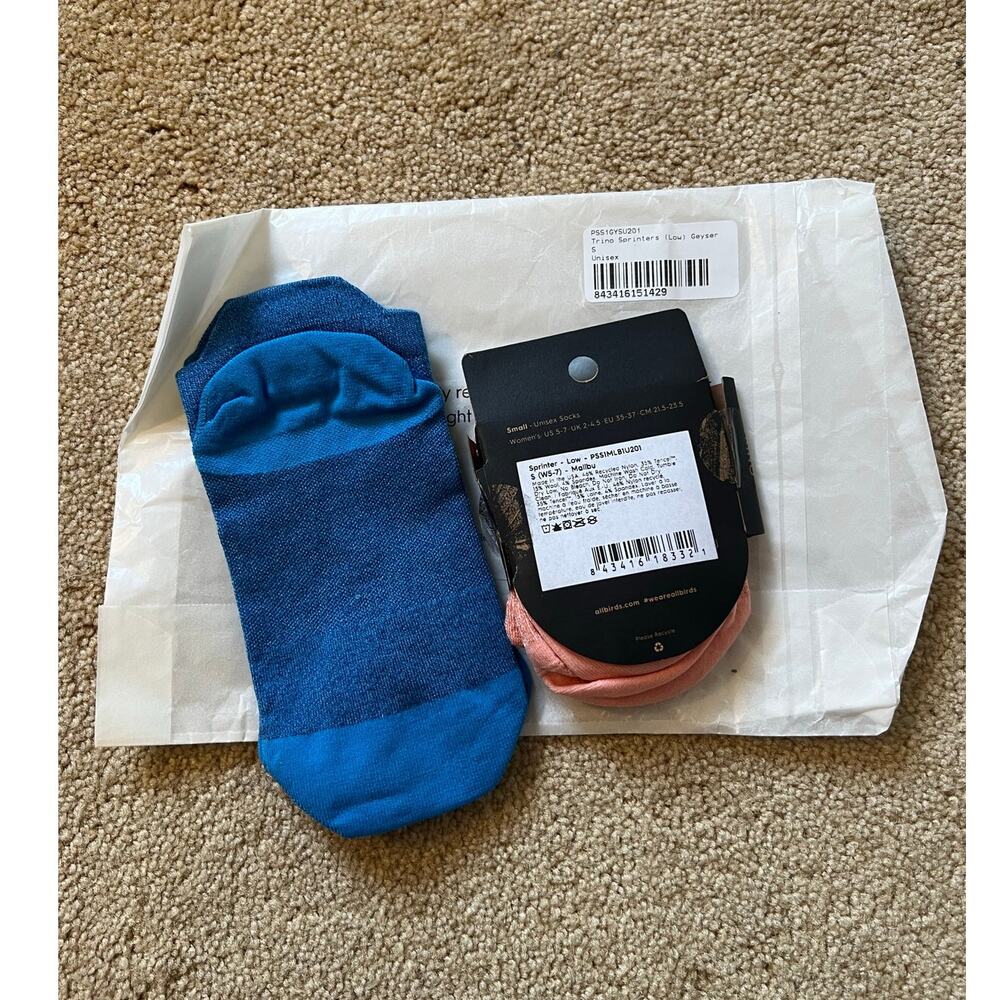2-Pack Allbirds Sprinter (Low) Socks - Picture 2 of 2